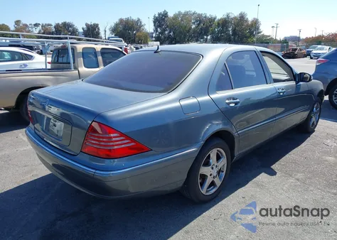 2005 Mercedes-Benz S 500 z USA, uszkodzony, nr VIN WDBNG75J65A451686
